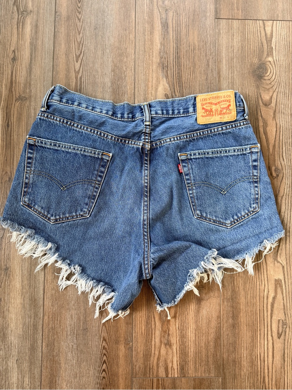 Levi's Mixed Blue Denim Cutoff Shorts Bundle - Women - Picture 5 of 11